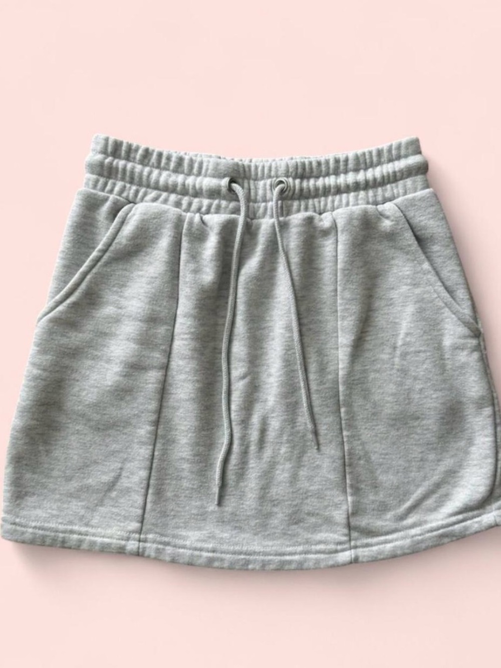 Forever 21 Light Gray Mini Skirt